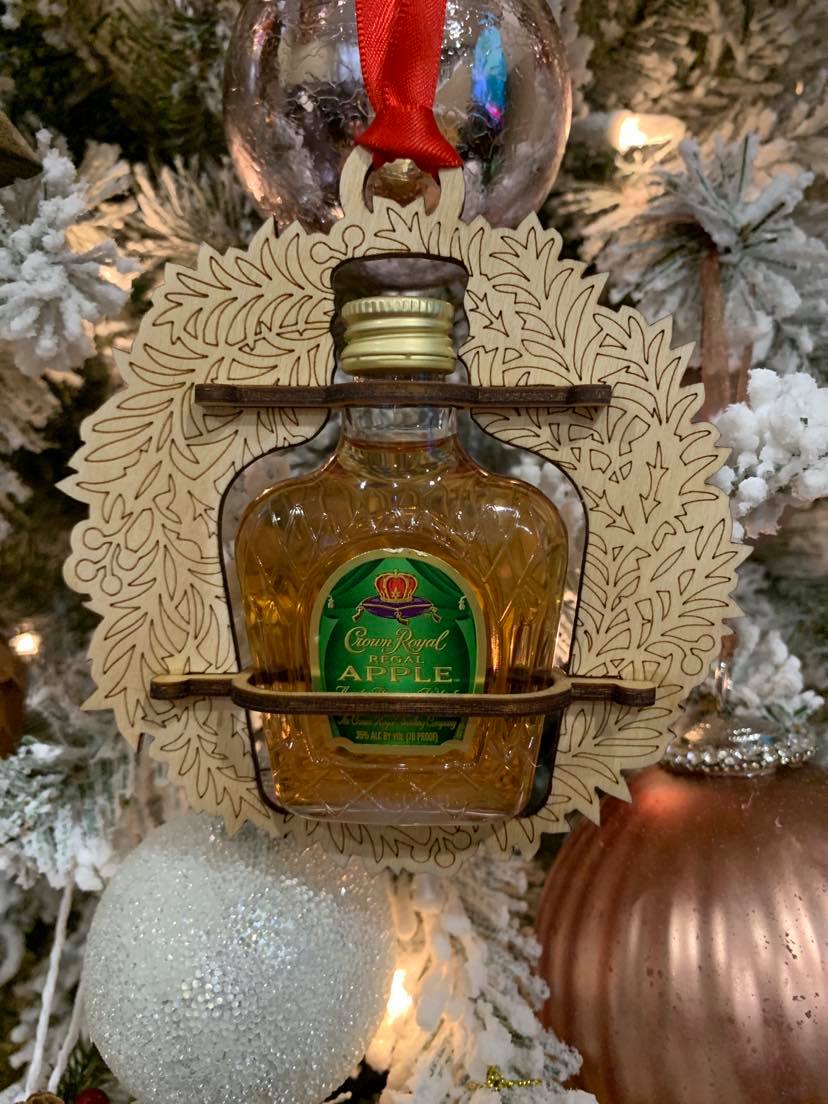 Mini Bottle Ornaments (Alcohol not included)
