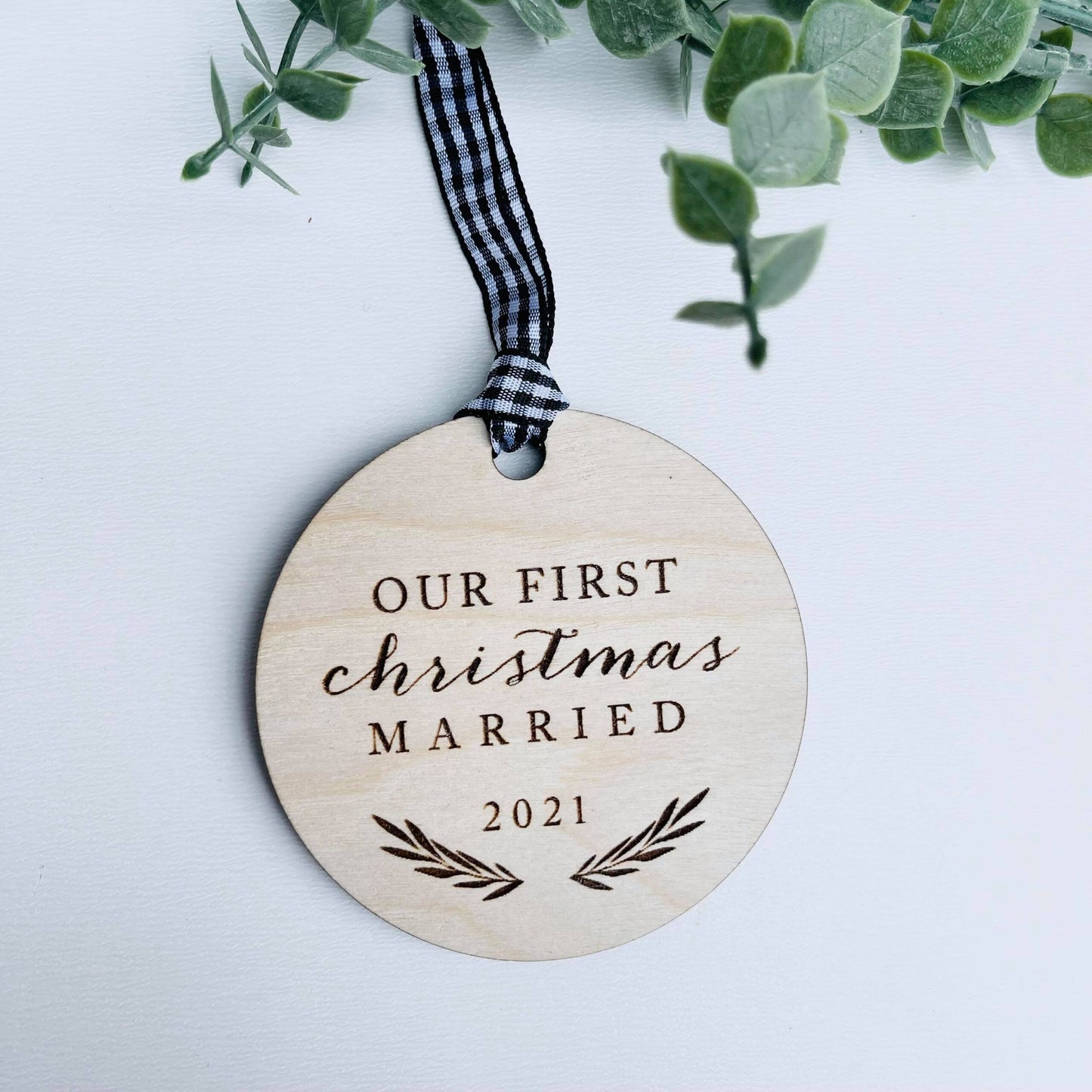 First Year Married Ornament