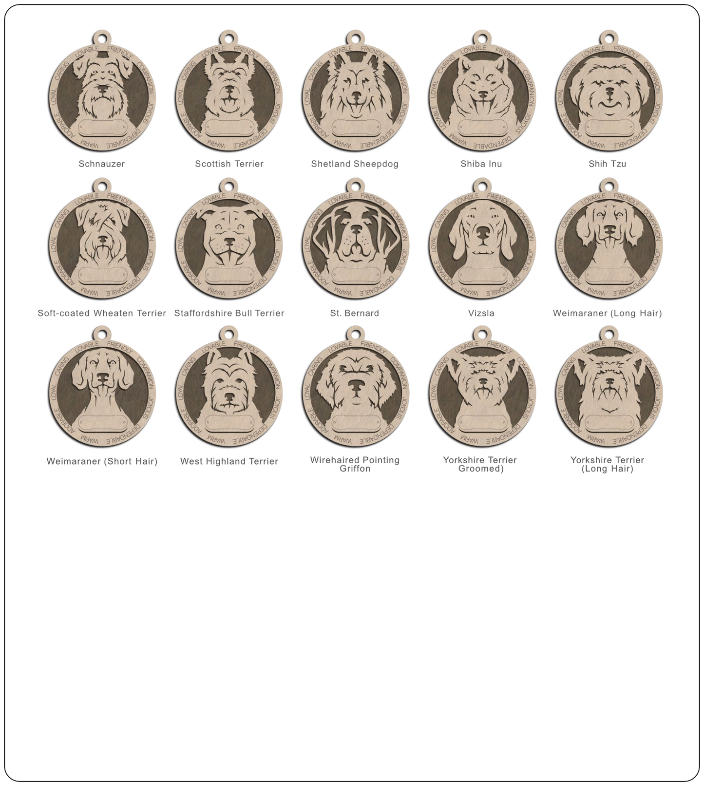 Adorable Dog Ornament