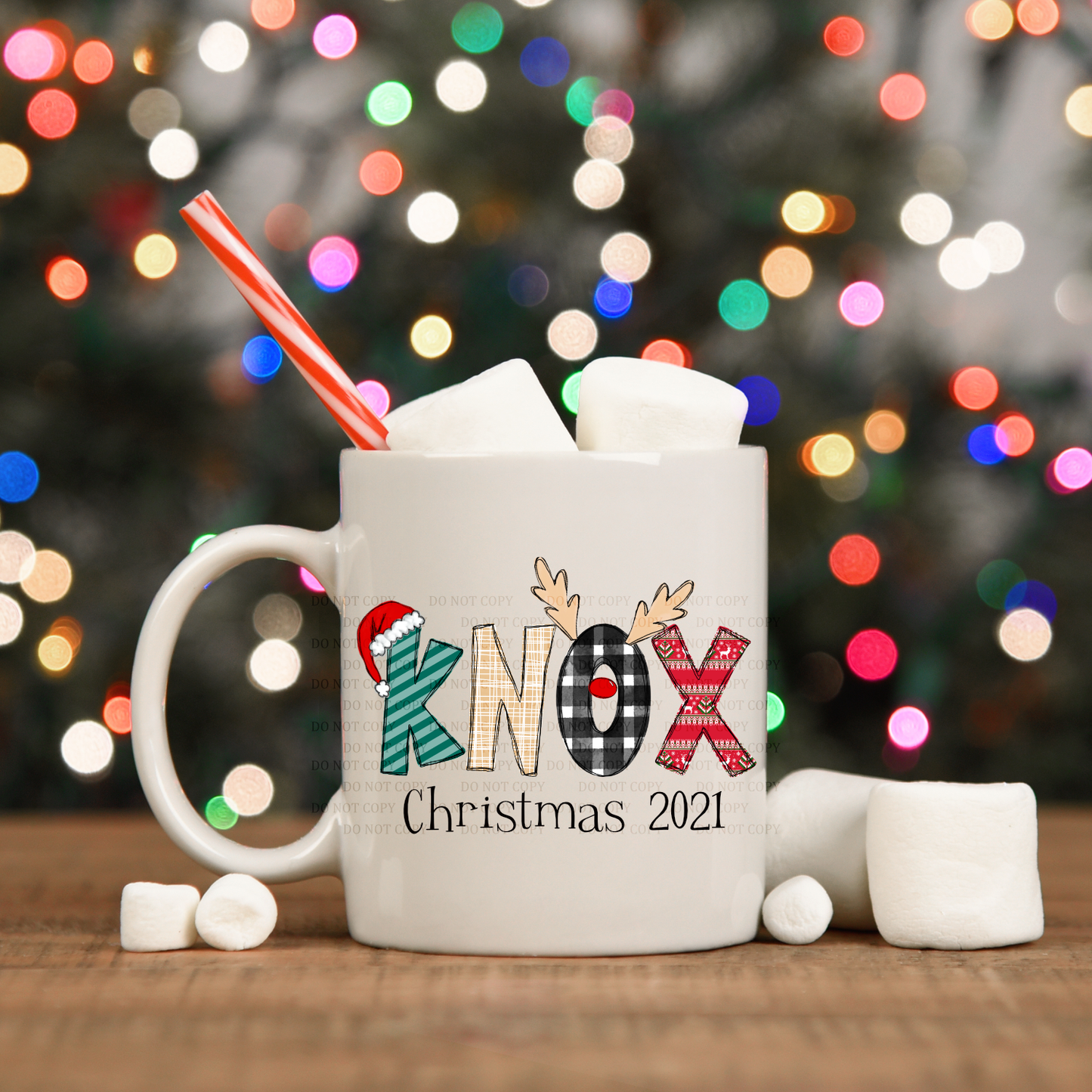 Christmas Doodle Mug
