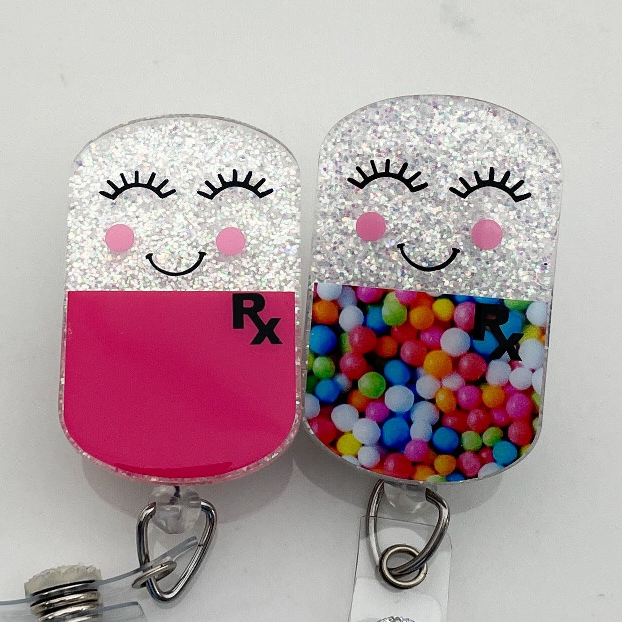 Squishy Mellows Acrylic Blanks for badge reels