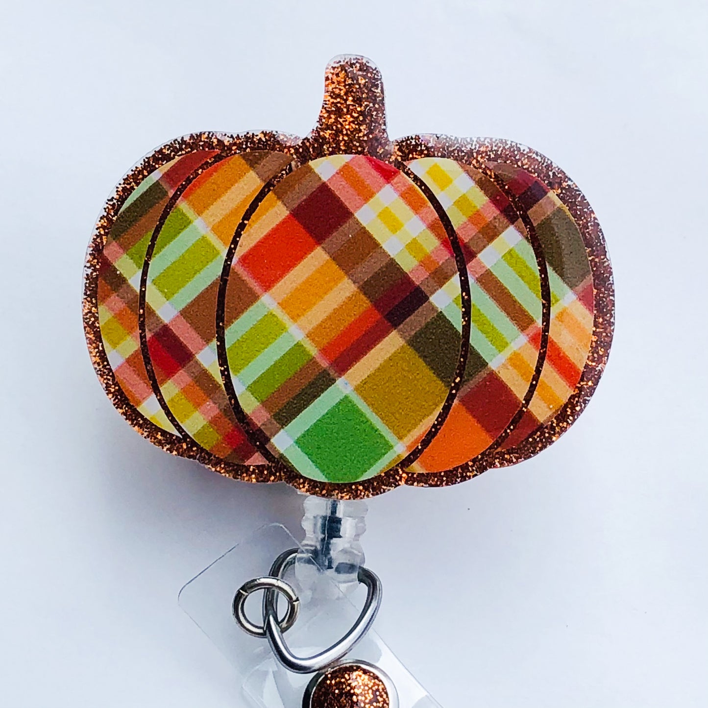Pumpkin Badge Reel