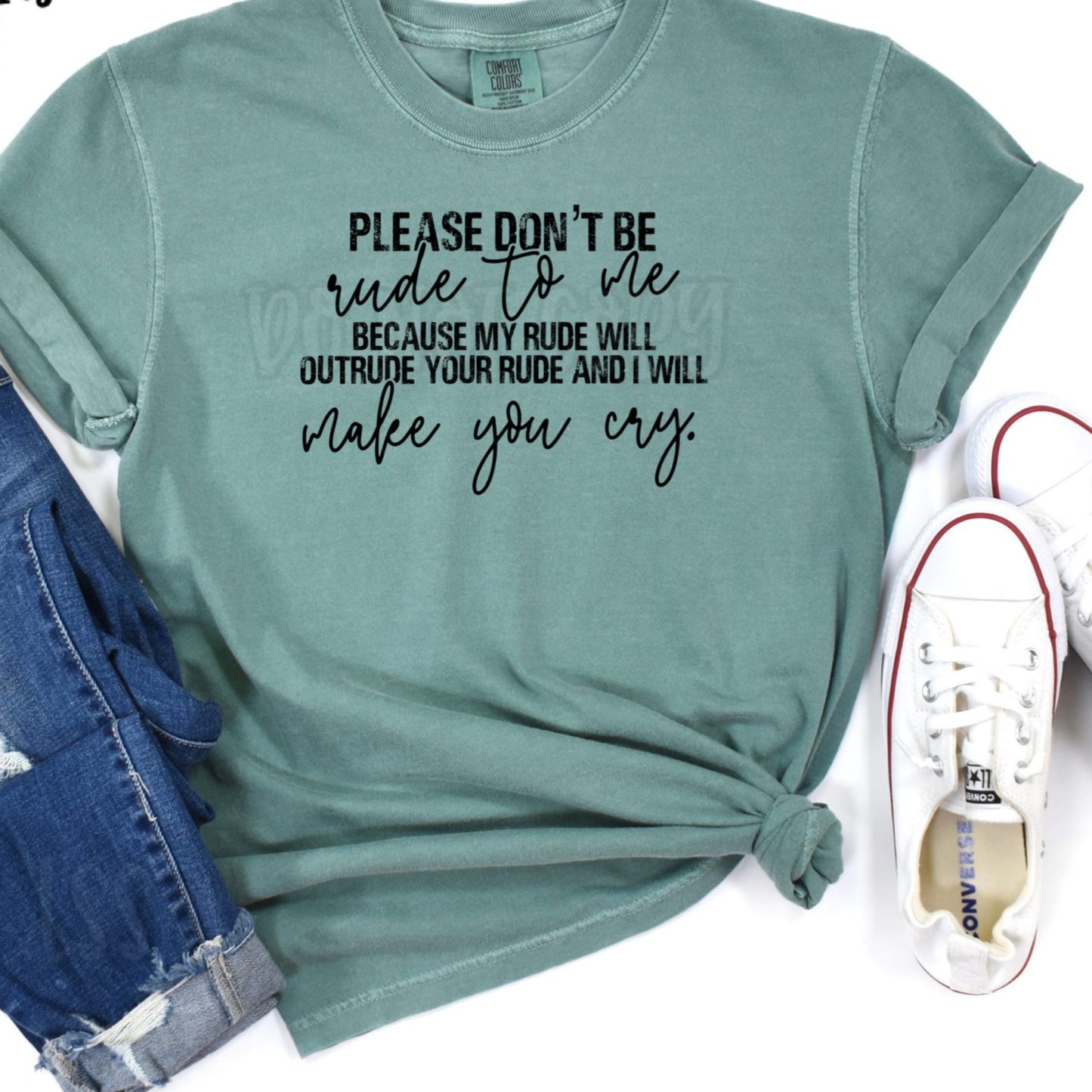 Please don't be rude to me