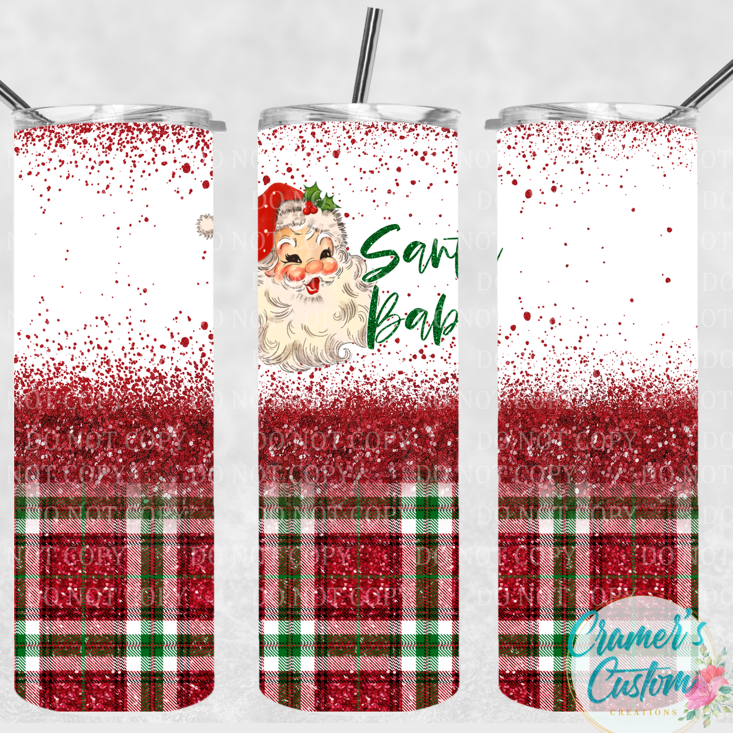 Santa Baby Sublimation Tumbler
