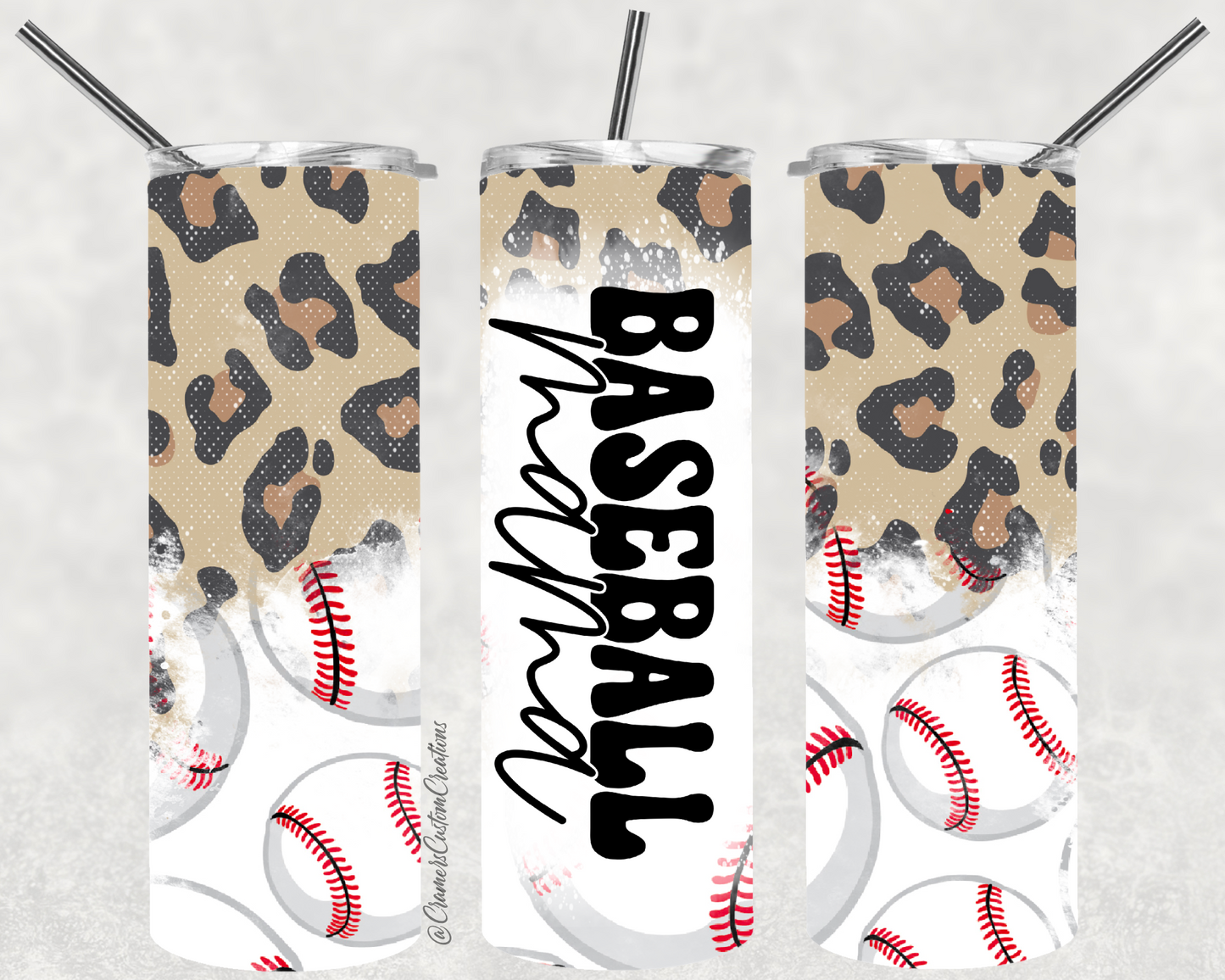 Baseball Mama Sublimation Tumbler