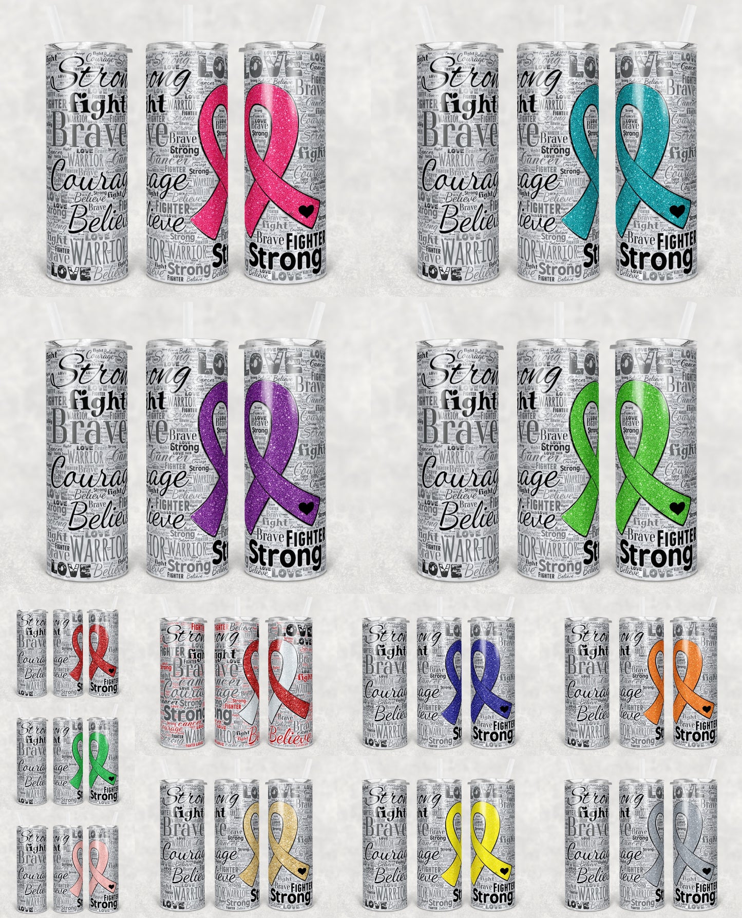 Awareness Ribbon Tumbler