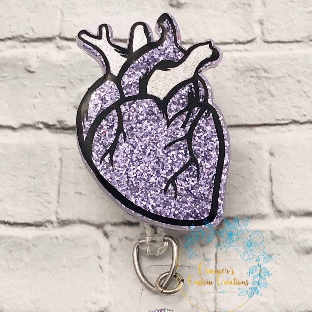 Anatomical Heart Badge Reel