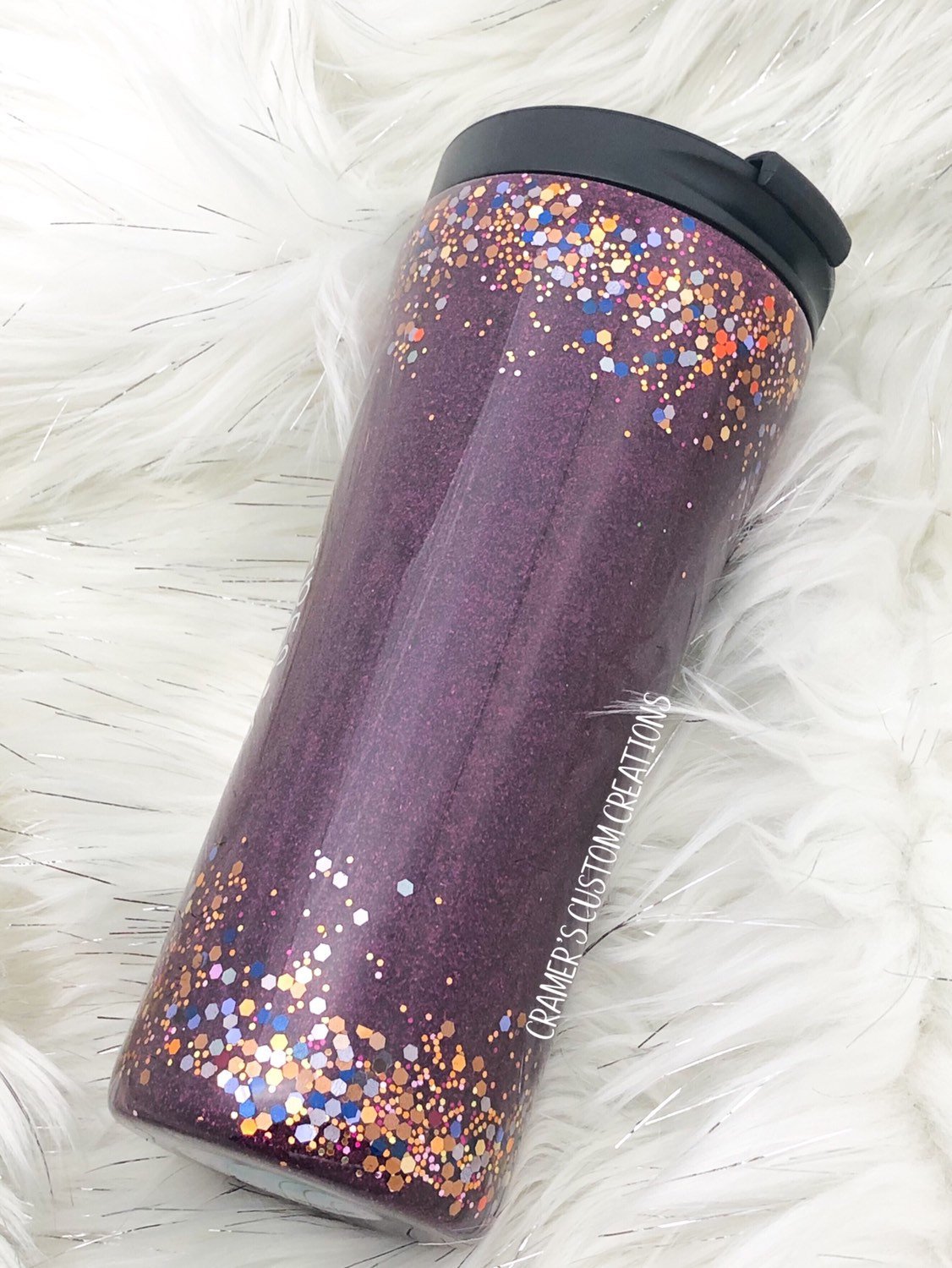 Fall Glitter Tumbler