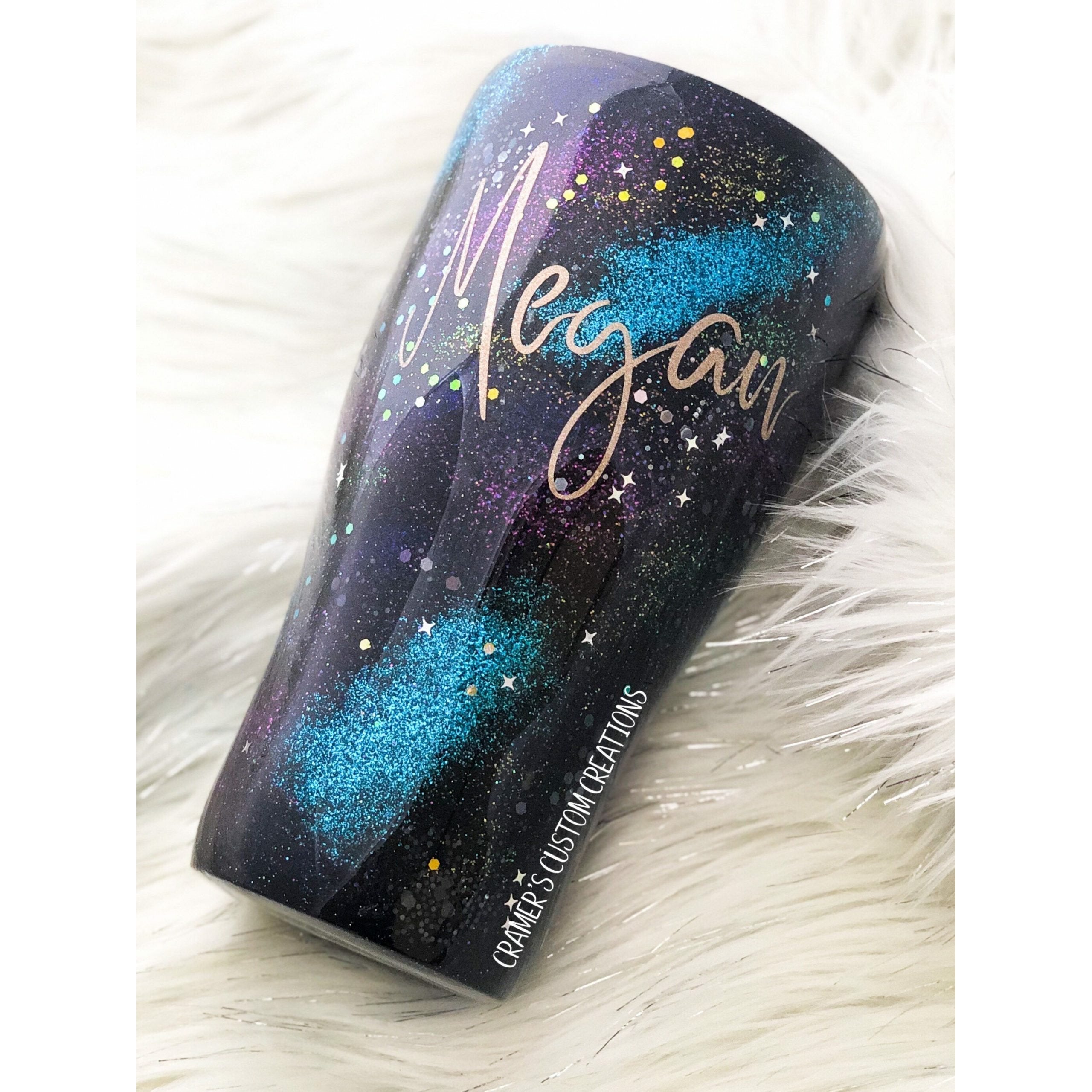 Glitter Galaxy Tumbler – Cramer's Custom Creations