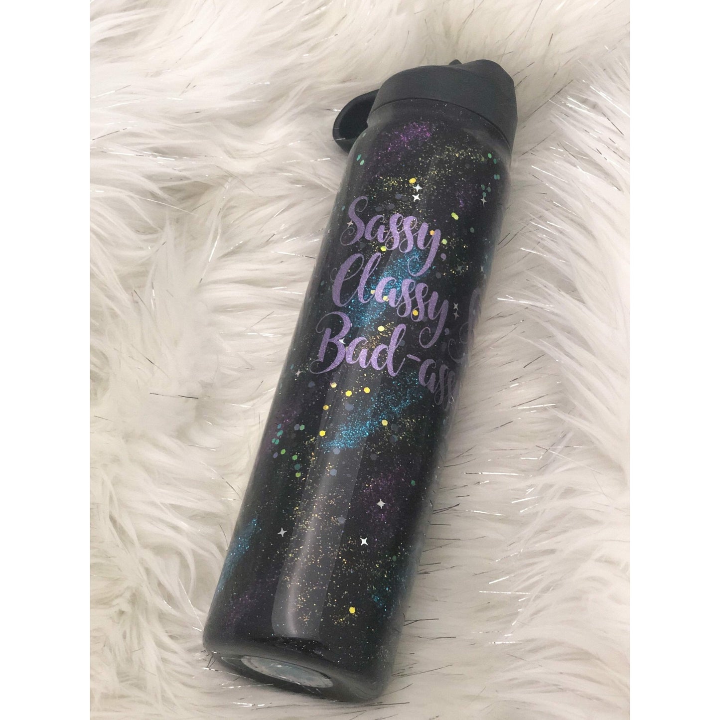 Glitter Galaxy Tumbler