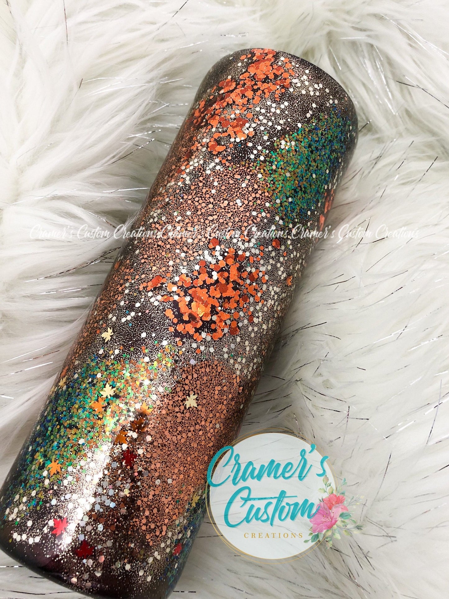Glitter Swirl Tumbler
