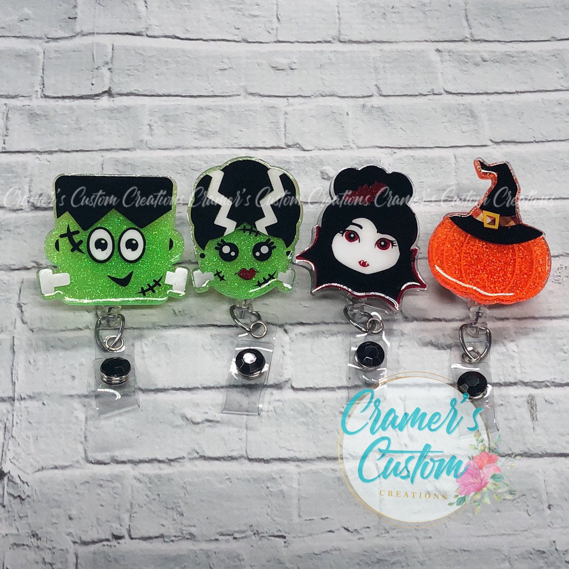 Halloween Badge Reel – Cramer's Custom Creations