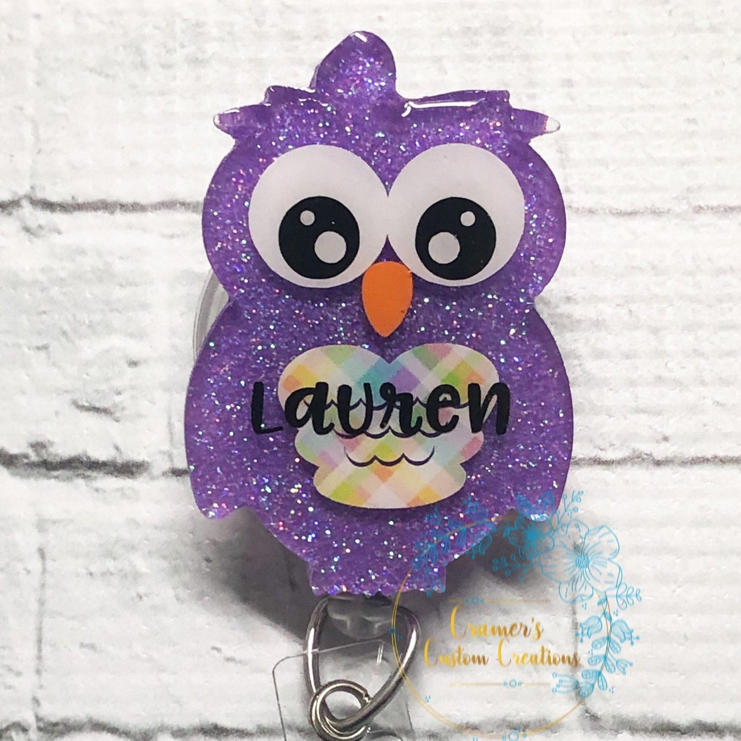 Owl Badge Reel