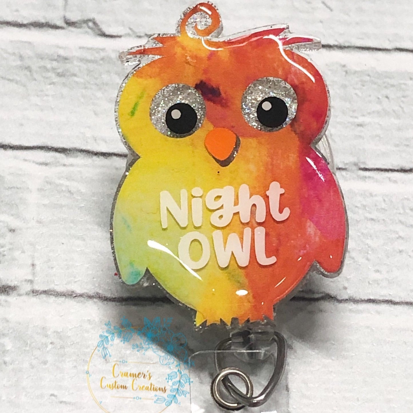 Owl Badge Reel
