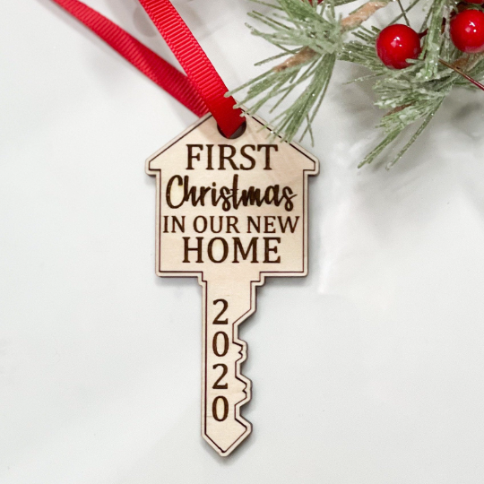 First Christmas in Our New Home Ornament