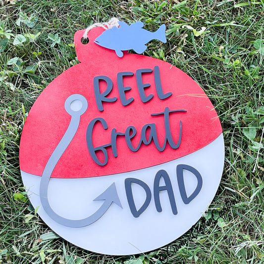 Reel Great Dad Sign DIY