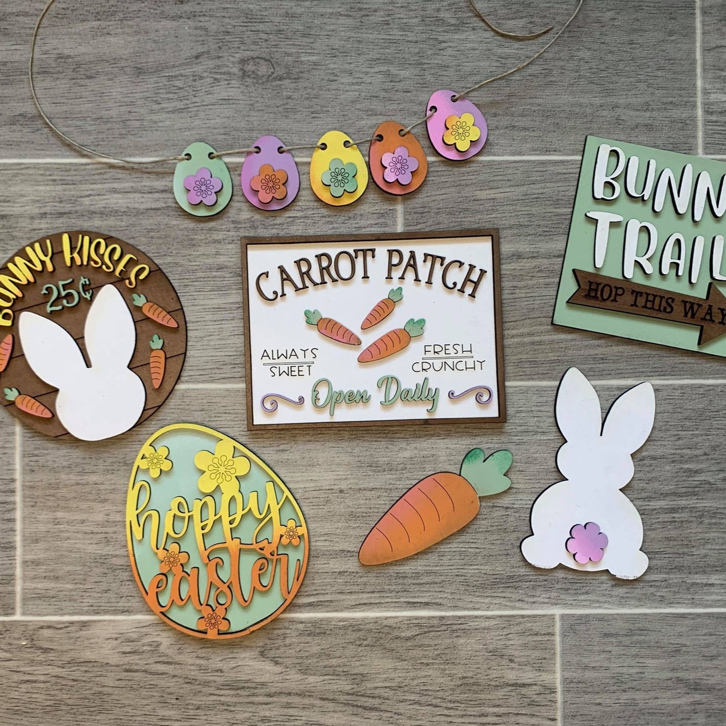 Easter Tiered Tray DIY kit