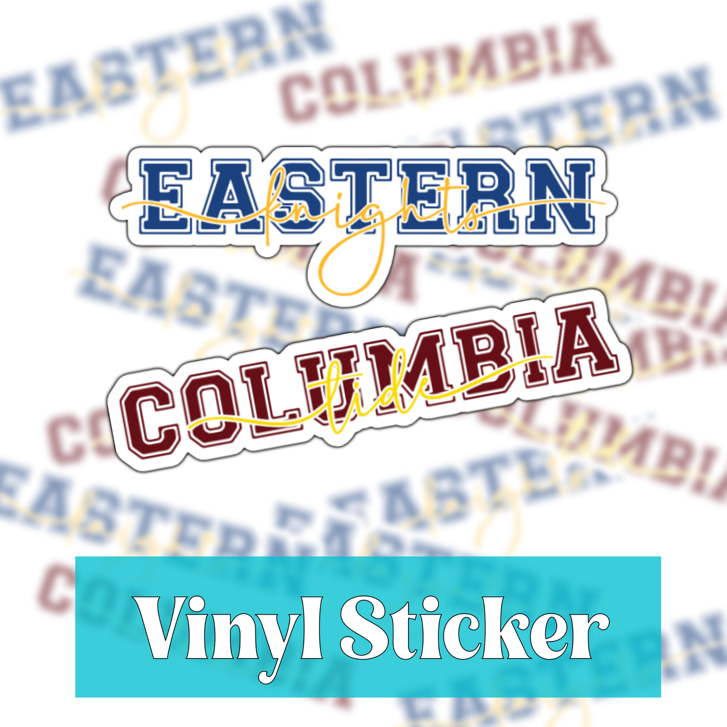 School Spirit Sticker