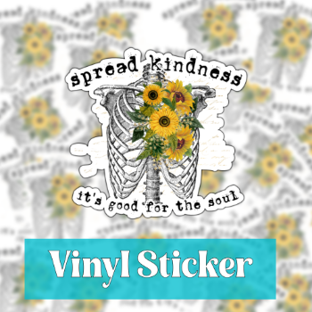 Be Kind To Every Kind Sticker, Kindness Sticker, Water Bottle Stickers,  Laptop Stickers, Spread Kindness Sticker