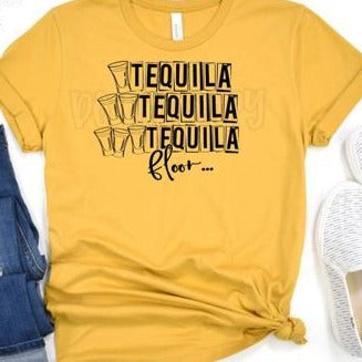 One tequila, two tequila...