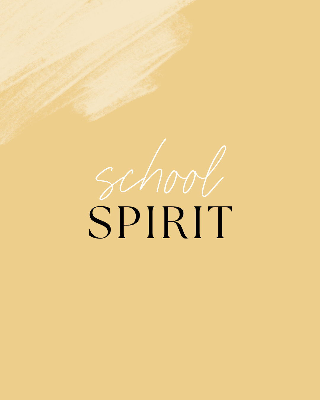 school spirit