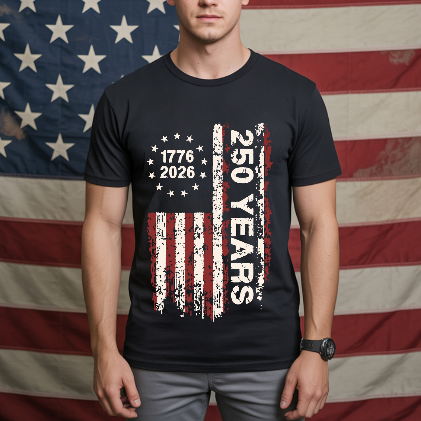 250 Year Flag Tshirt