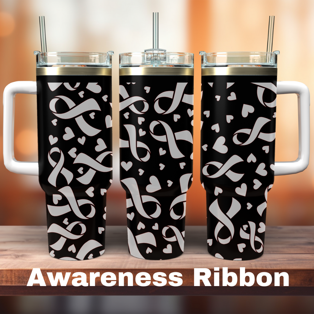 Awareness Ribbon 40 oz Tumbler