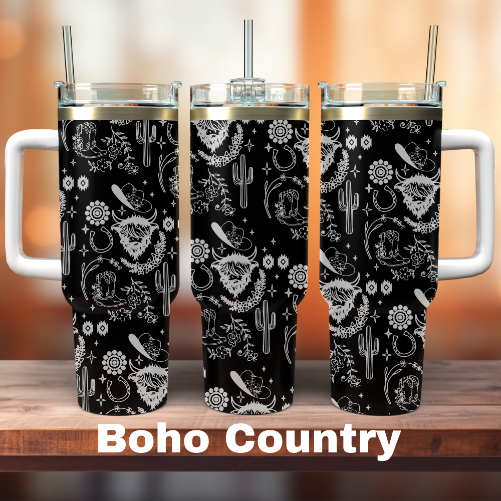 Boho Country 40 oz Tumbler