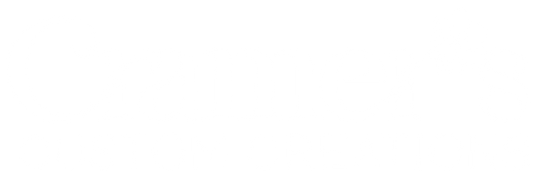 white logo with a clear background