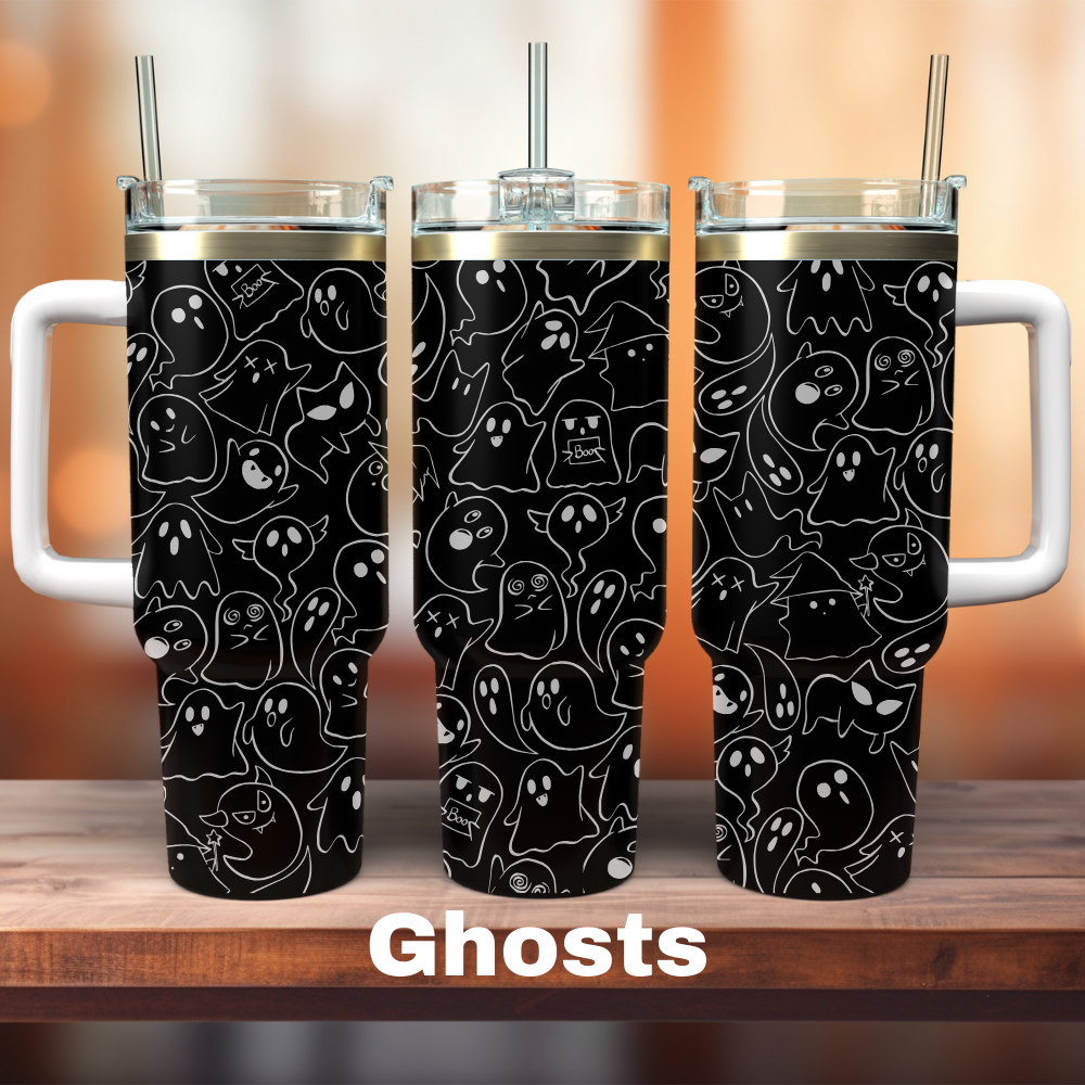 Ghosts 40 oz Tumbler