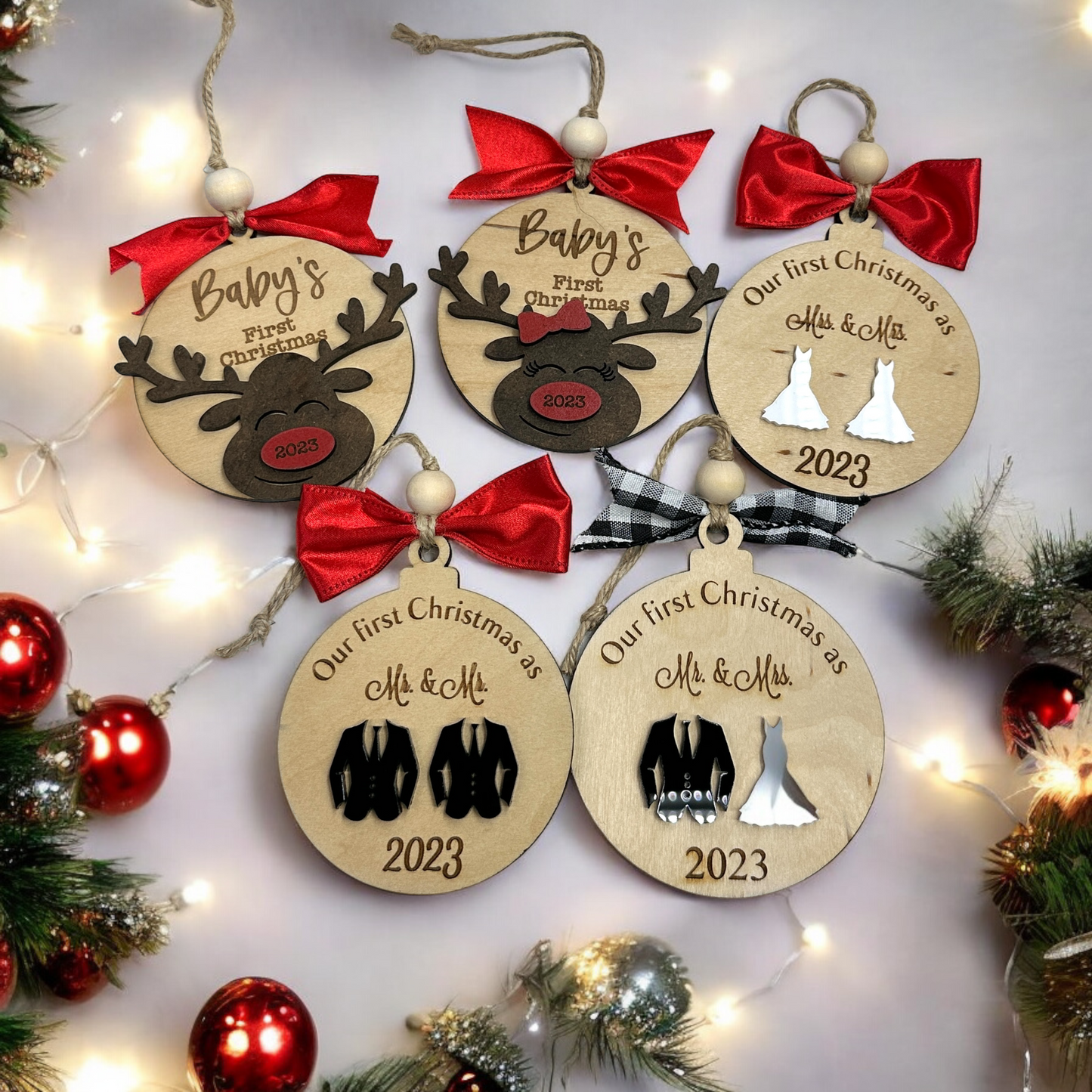 2023 Christmas Ornaments RTS