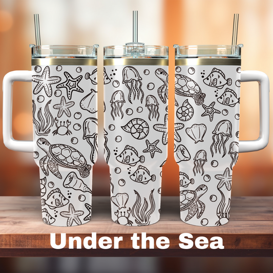 Under the Sea 40 oz Tumbler