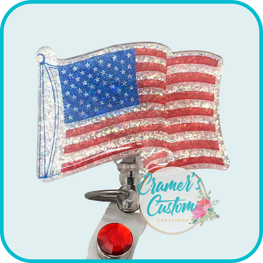 Flag Badge Reel