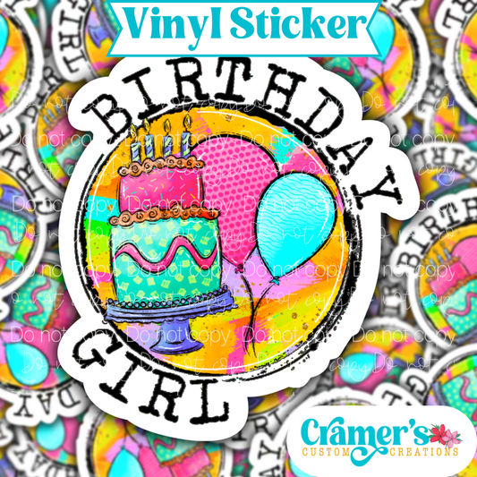 Birthday Girl Sticker