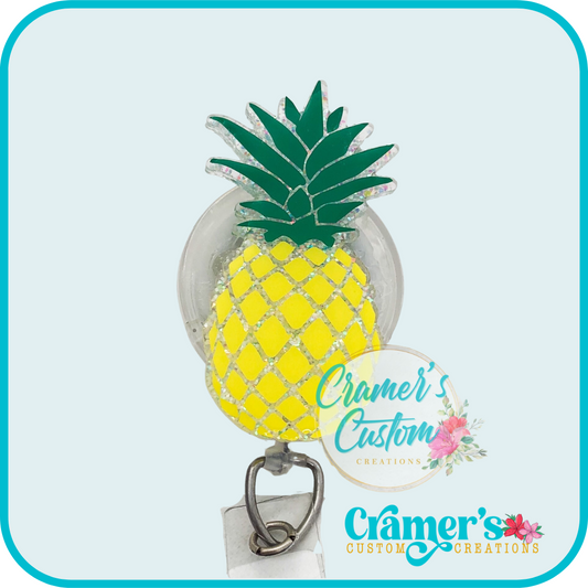 Pineapple Badge Reel