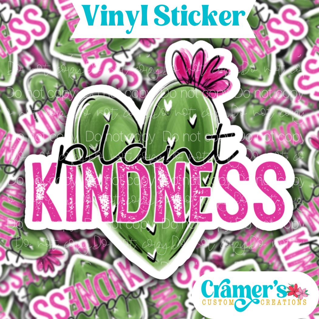 Plant Kindness Sticker