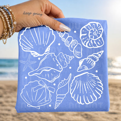 Seashell Collage Tshirt