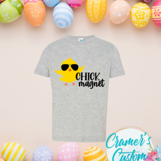 Chick Magnet Easter T-shirt (Toddler)
