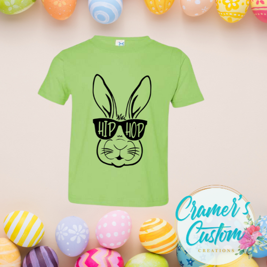 Hip Hop Bunny Easter T-shirt (Toddler)