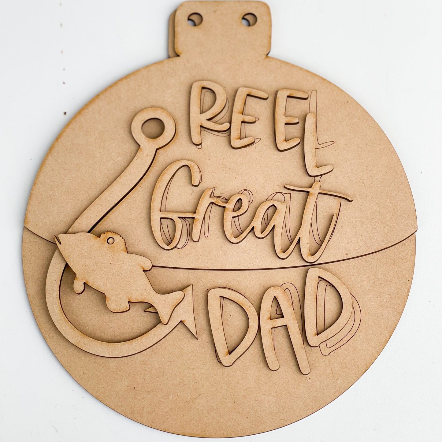 Reel Great Dad Sign DIY
