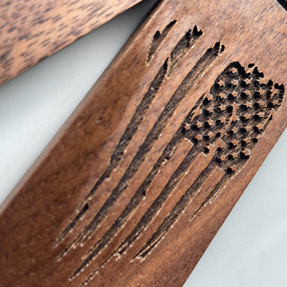 Personalized Wood Keychain