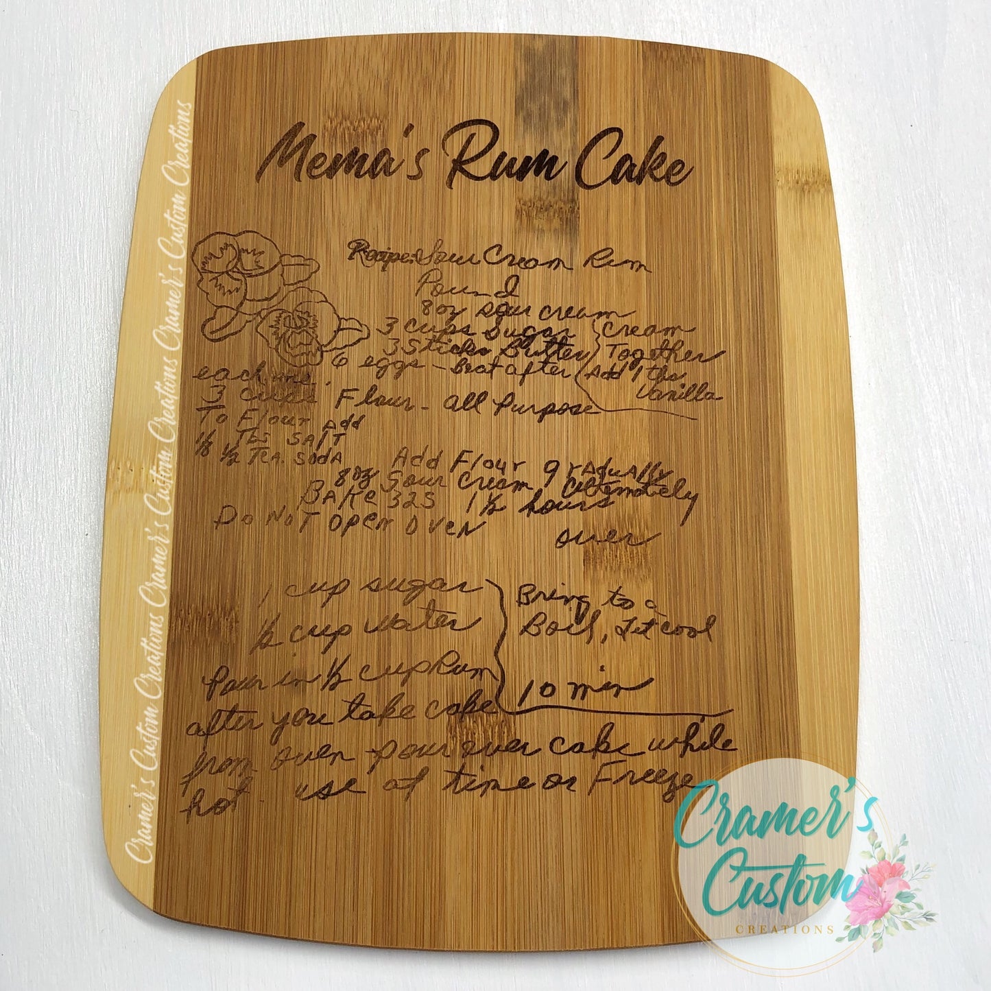 Engraved Cutting Board