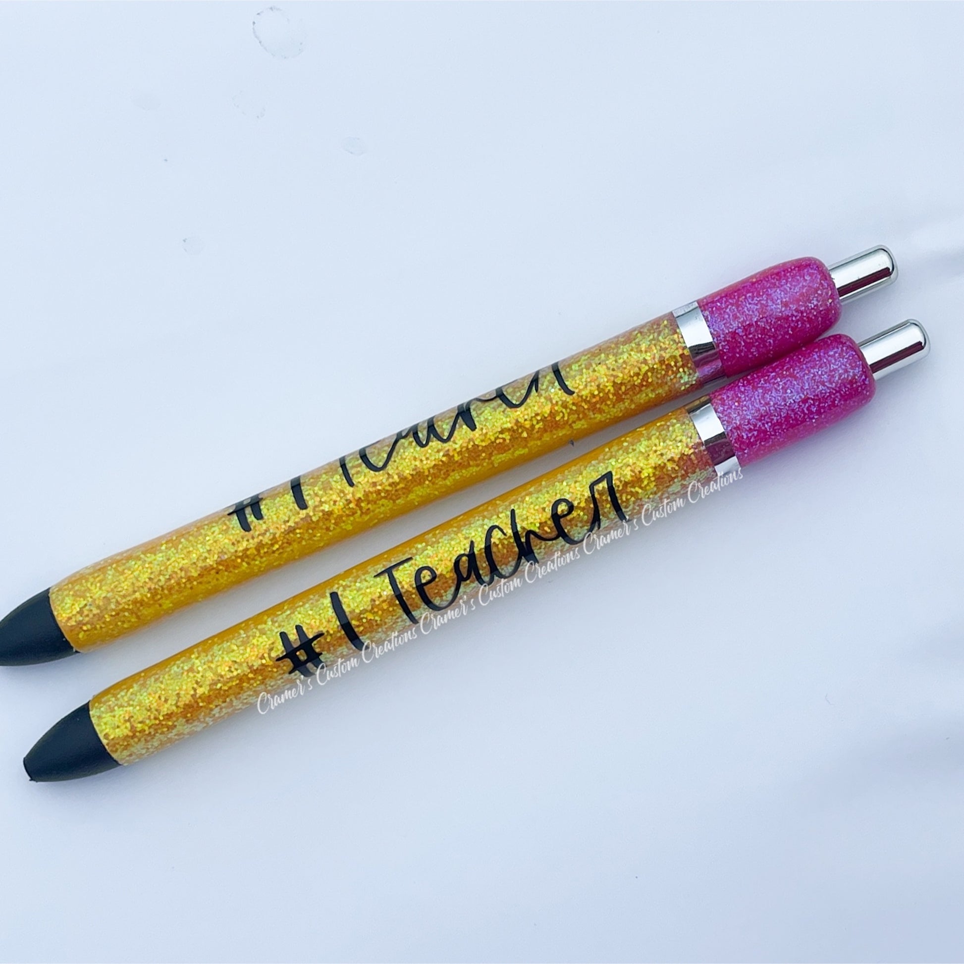 Personalized Glitter Pen – Cramer's Custom Creations