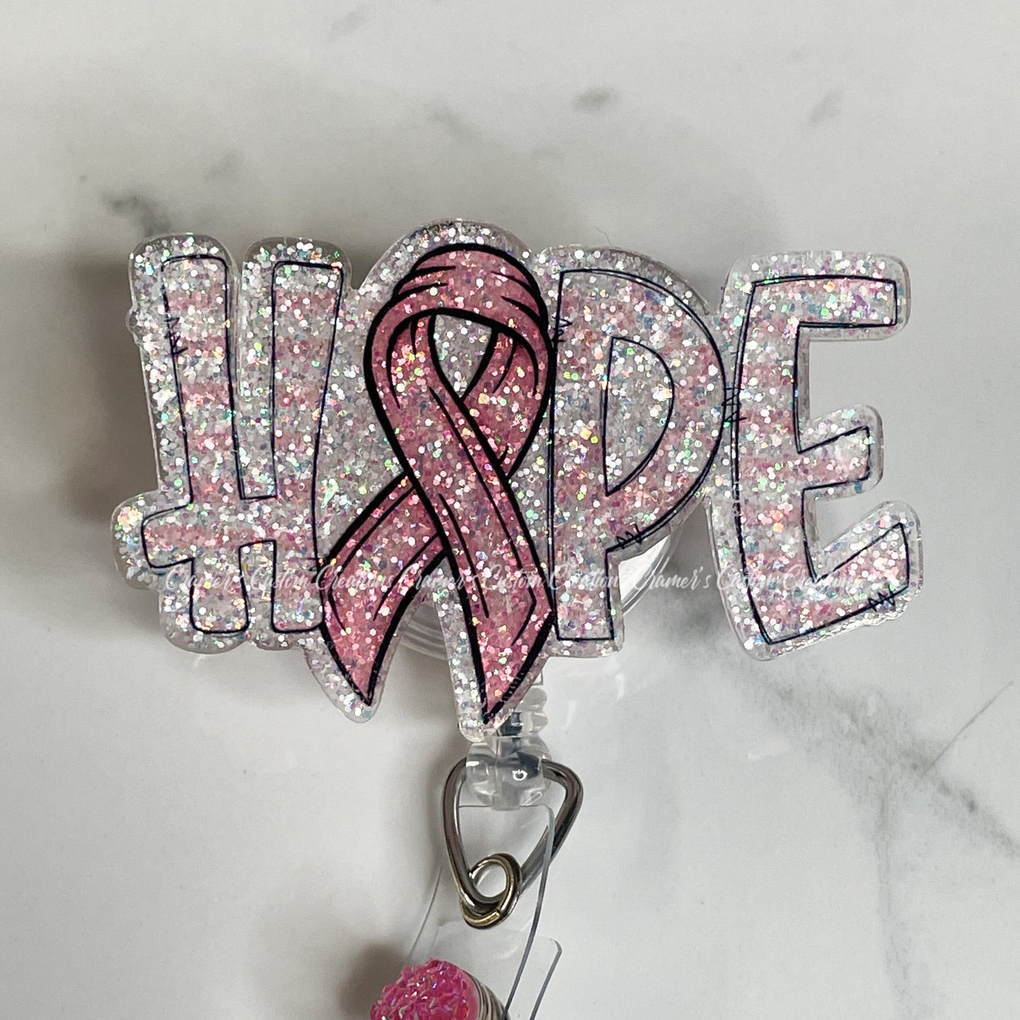 Hope Breast Cancer Badge Reel
