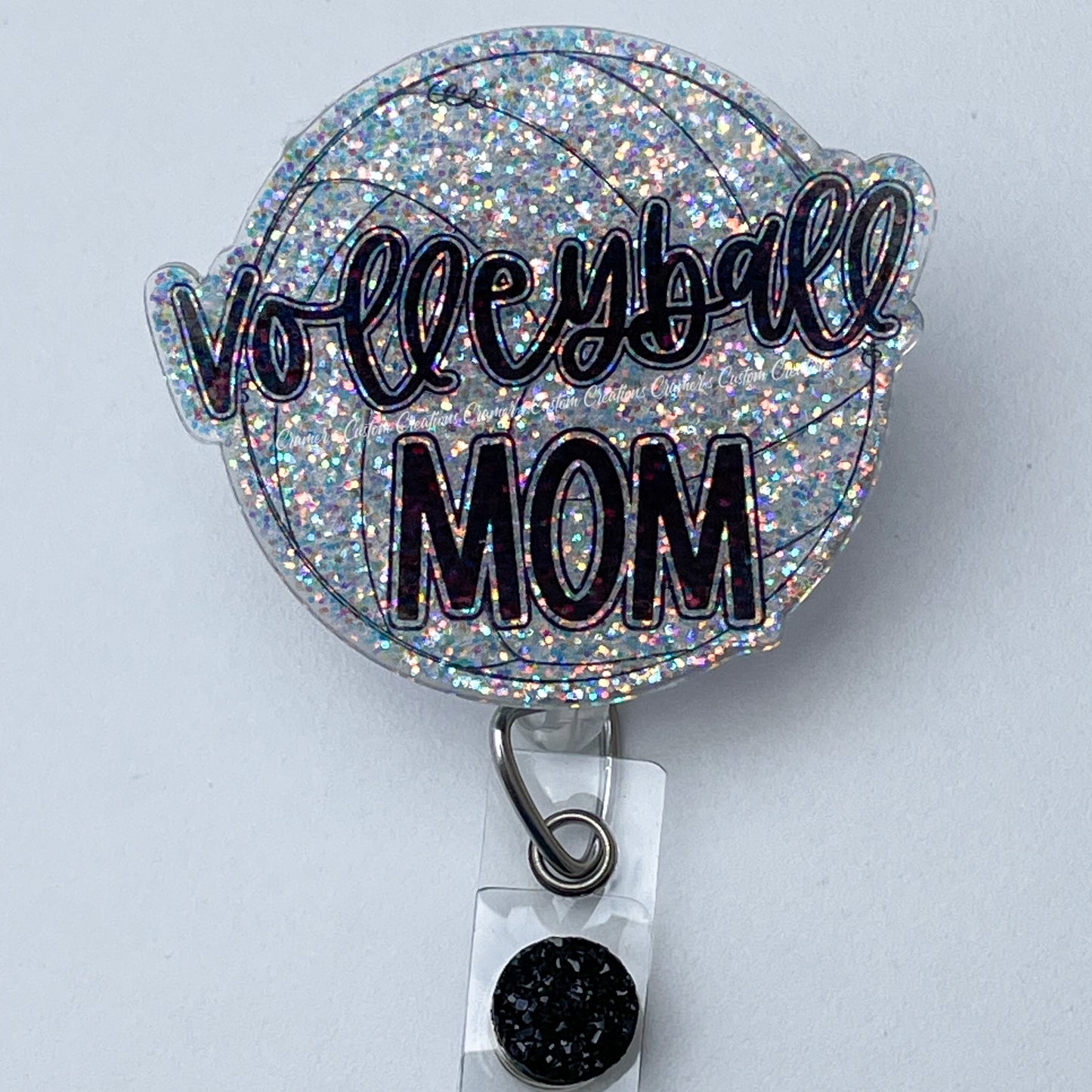 Volleyball Mom Badge Reel