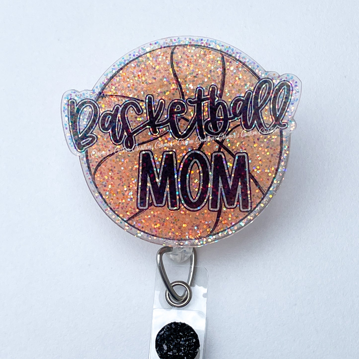 Basketball Mom Badge Reel
