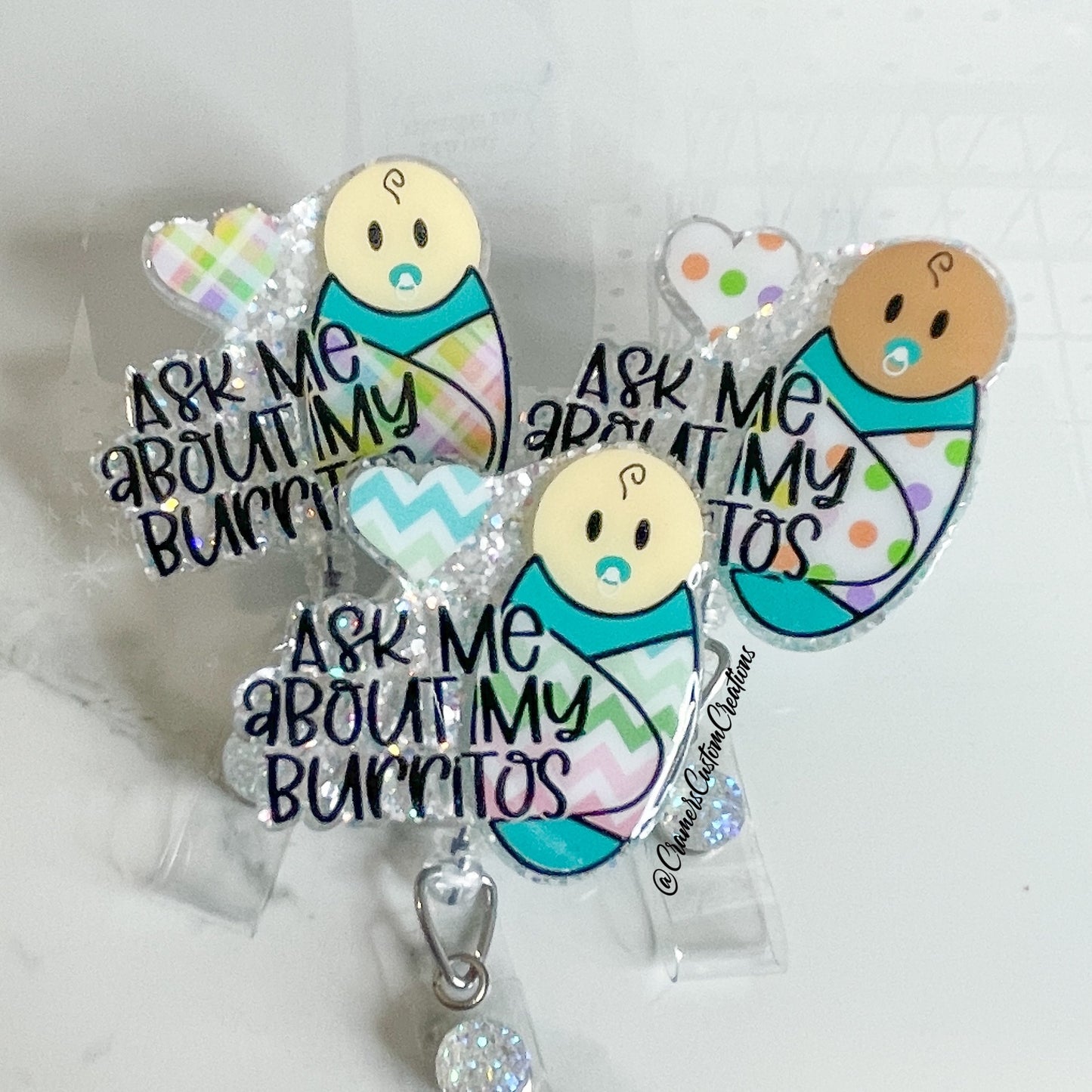 Ask me about my Burritos Badge Reel